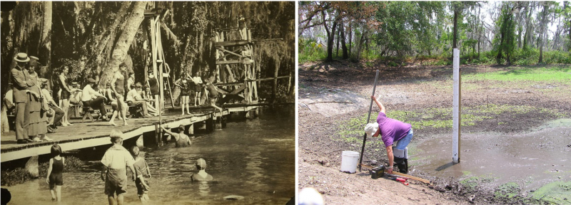 Kissingen Spring, now and then