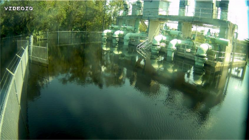 The pump station on Sep. 15, 2017 at noon